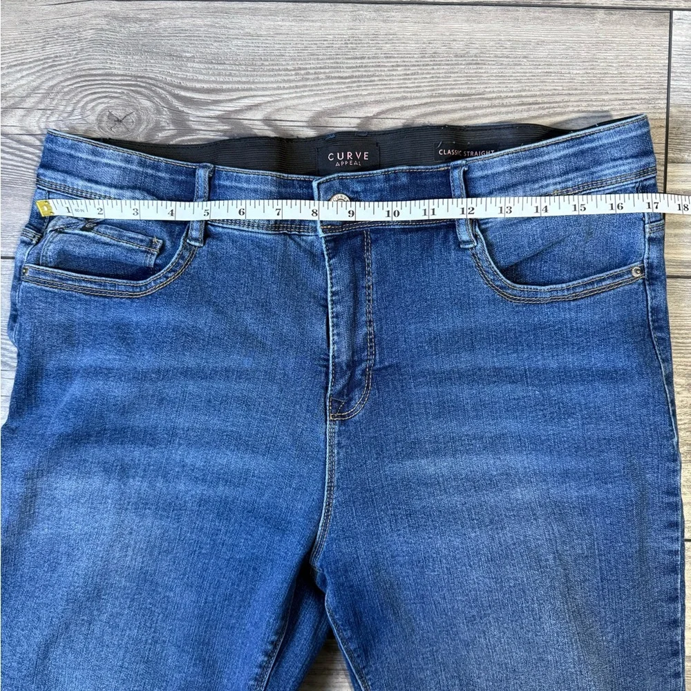 CURVE Appeal Women’s Jeans Straight Classic Plus Size Jeans Size 14 - Picture 6 of 8